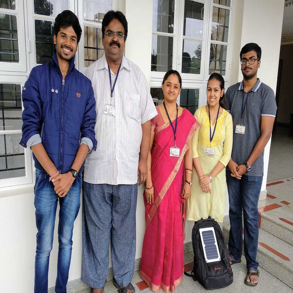 Jacket for Mobility aid to Blind people