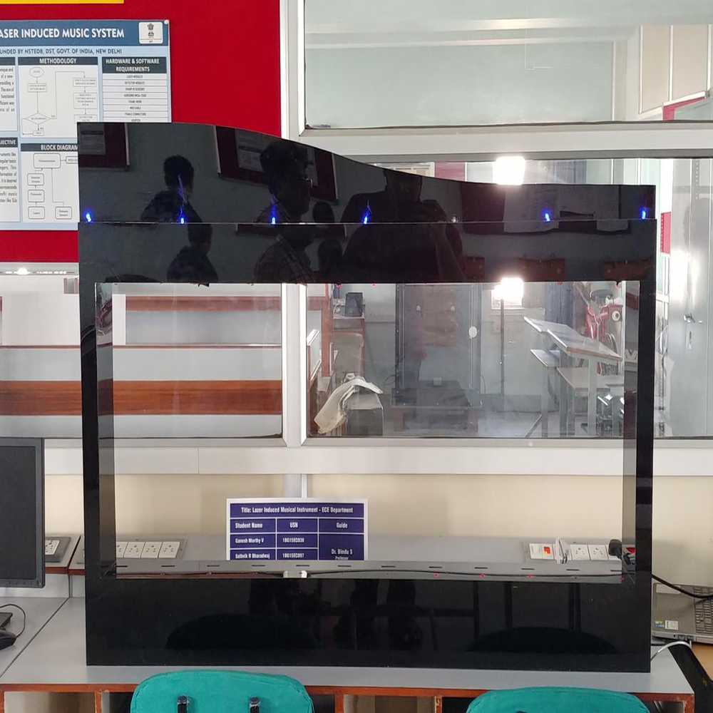 Lazer Induced Musical Instrument